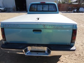 1996 Toyota Tacoma Teal 3.4L AT 4WD Z21515